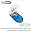 EZY DOSE Pill Cutter with Safety Shield, Precise Tablet Splitter for Cutting Pills, Vitamins, or Medication, Easy-to-Use Compact Design, Durable and Portable Pill Slicer Tool, Blue