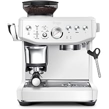 Sage The Barista Express Impress Manual Coffee Maker with Sea Salt