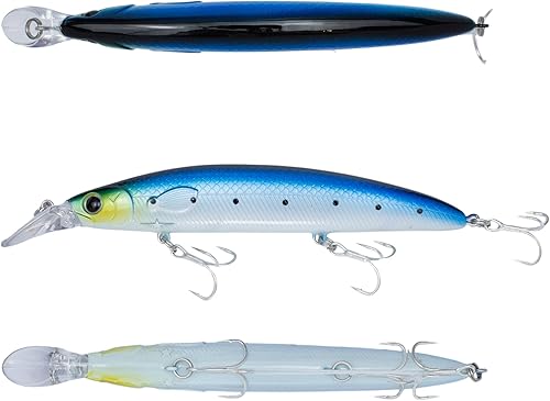 Miniatura 2 de Battlestar 115 Jerkbait sardina blanca brillante
