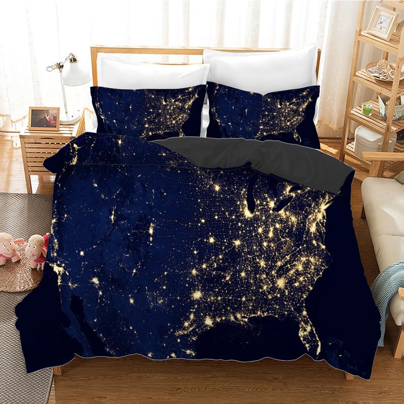 Housse de couette 240 x 260 infroissable en microfibre pour un lit impeccable