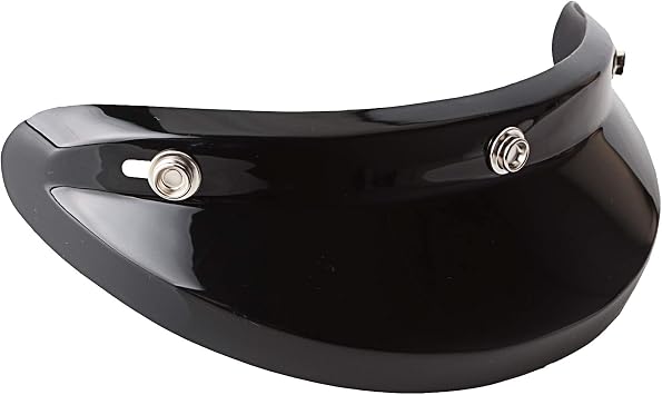 Peacock Visor Black Black Short Visor