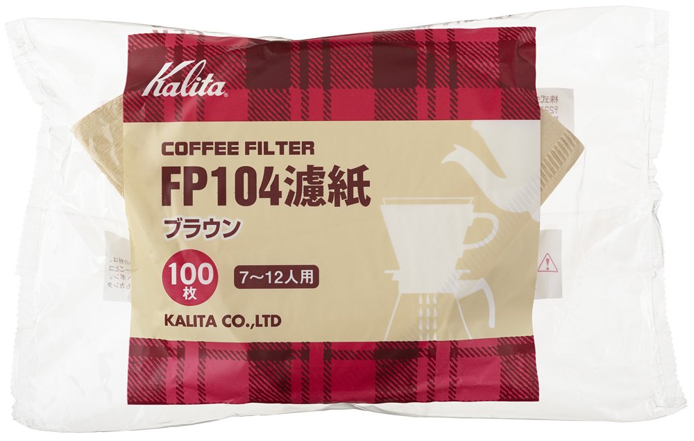 Sconosciuto Brown entered 100 pieces of KALITA coffee filter 104 filter paper by Unknown