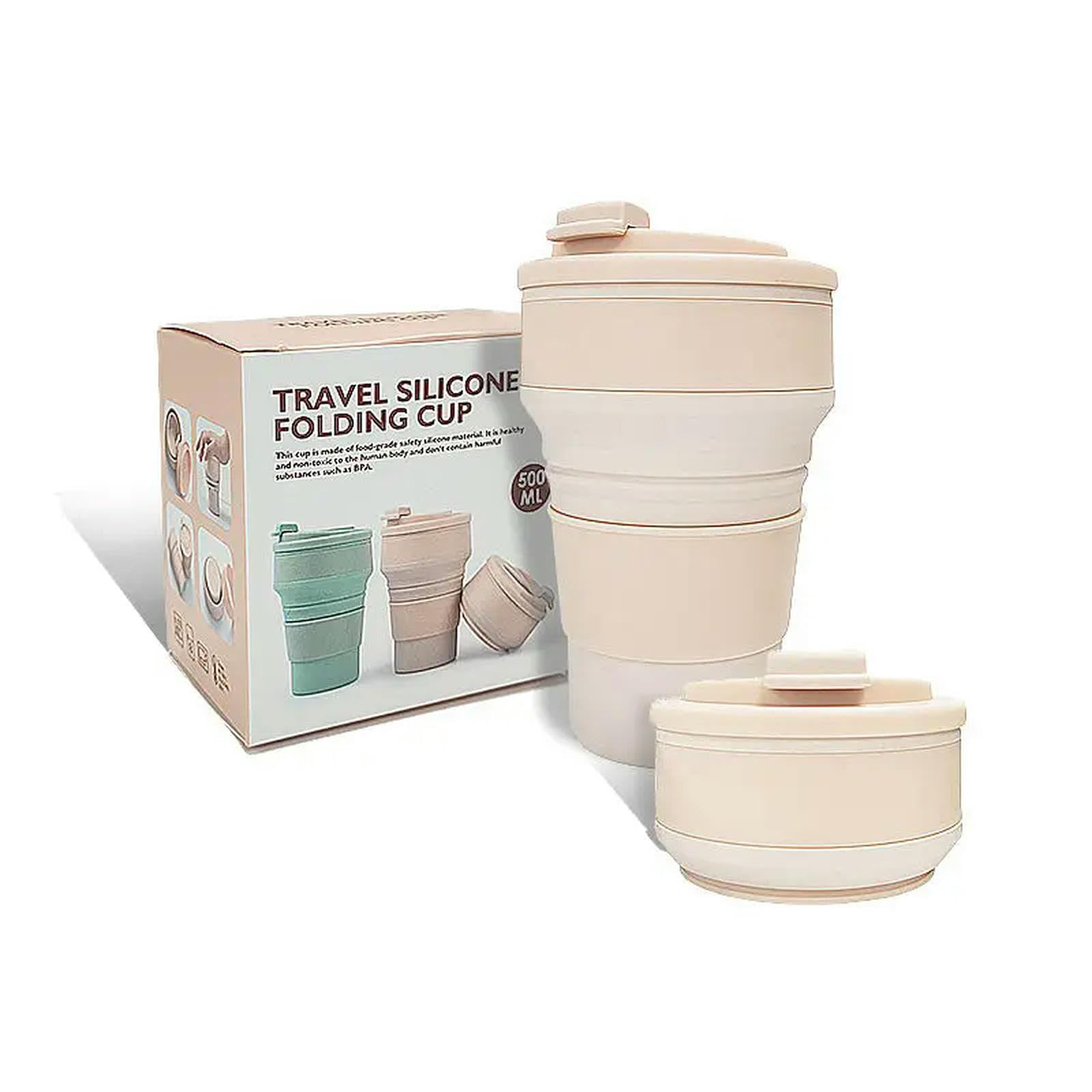 La Tasse Tasse De Sport Tasse Pliante Café Pliable Silicium Pliable De Voyage en Silicone en Silicone