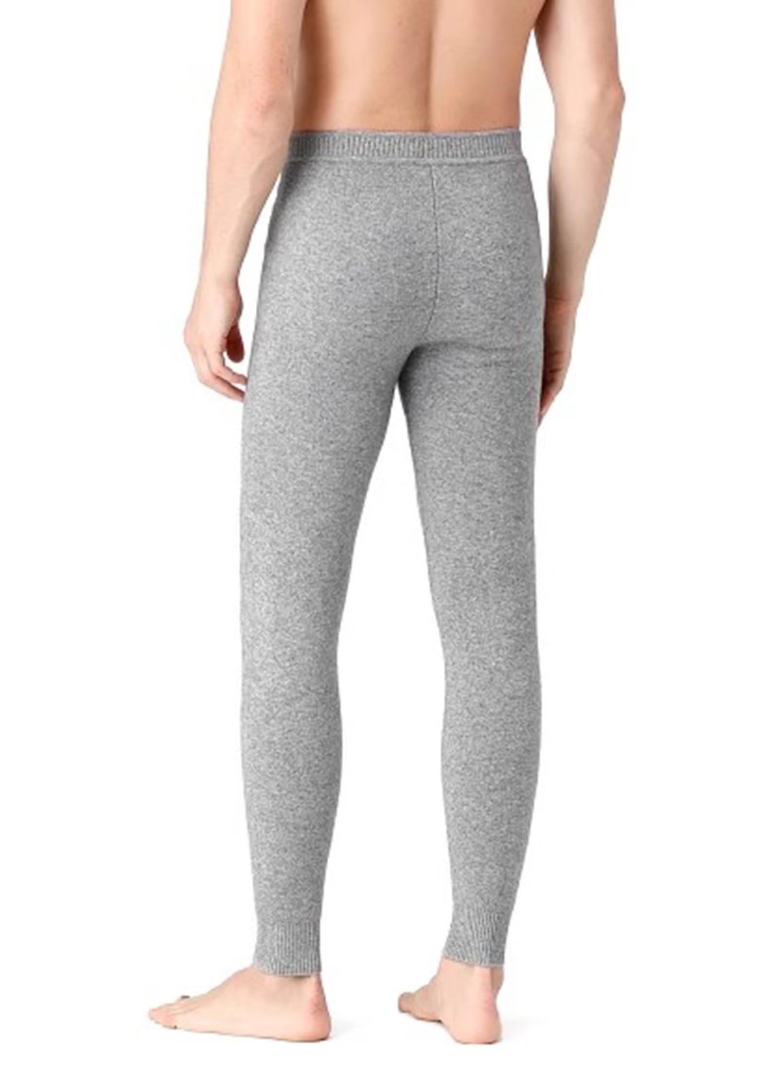 Ropa Interior térmica para Hombres Pantalones Térmicos 100% Cachemira Stretch Leggings térmica