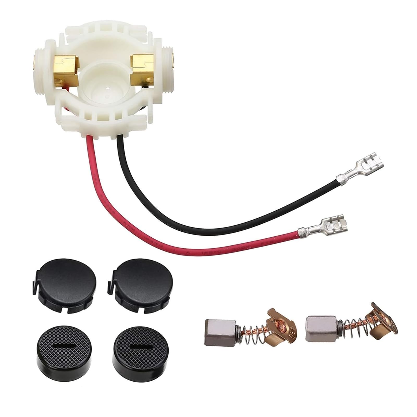 Carbon Brush Holder Caps CB430, Suitable for BGA450 BGA452 DGA452 (Carbon Brushes + Brush Holder + Caps)