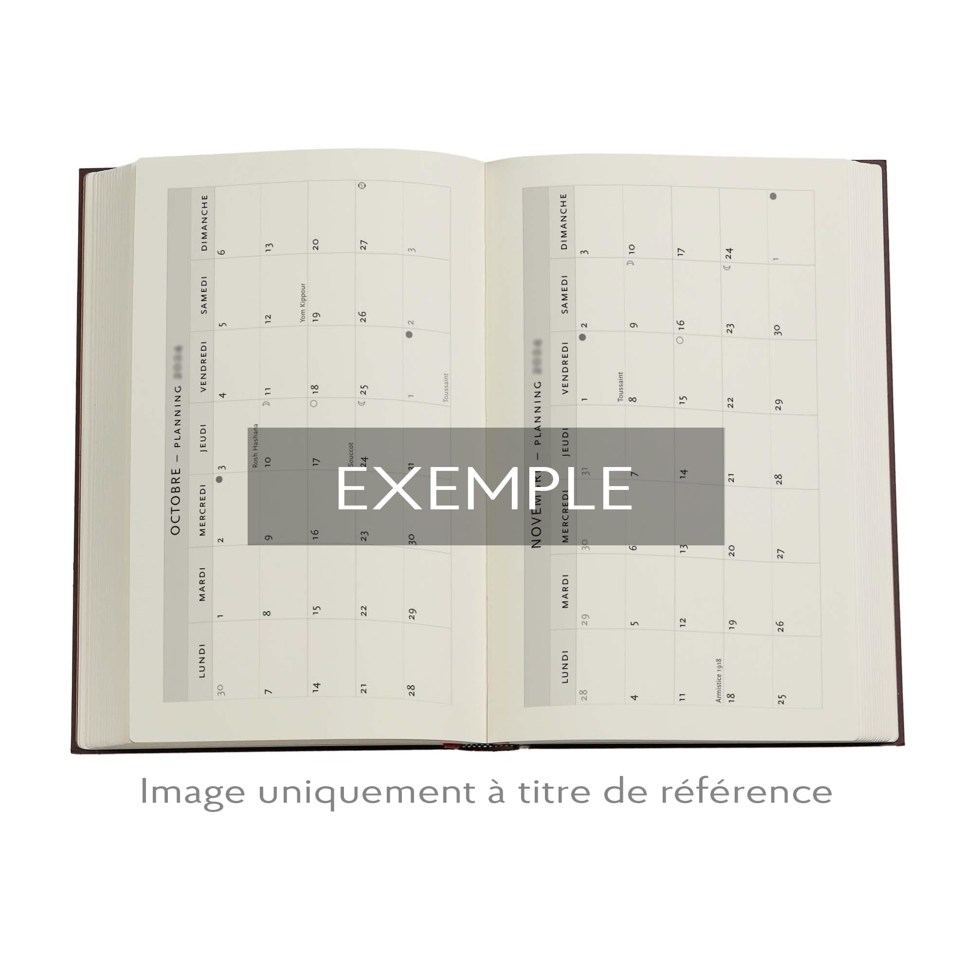 12 Mois 2026 Heures de Spinola Maxi Vertical