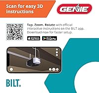 Vista 11 de Genie Chain Glide Connect Essentials - Abridor inteligente de puerta de garaje, abridor de cadena fiable con iluminación LED, compatible con Alexa