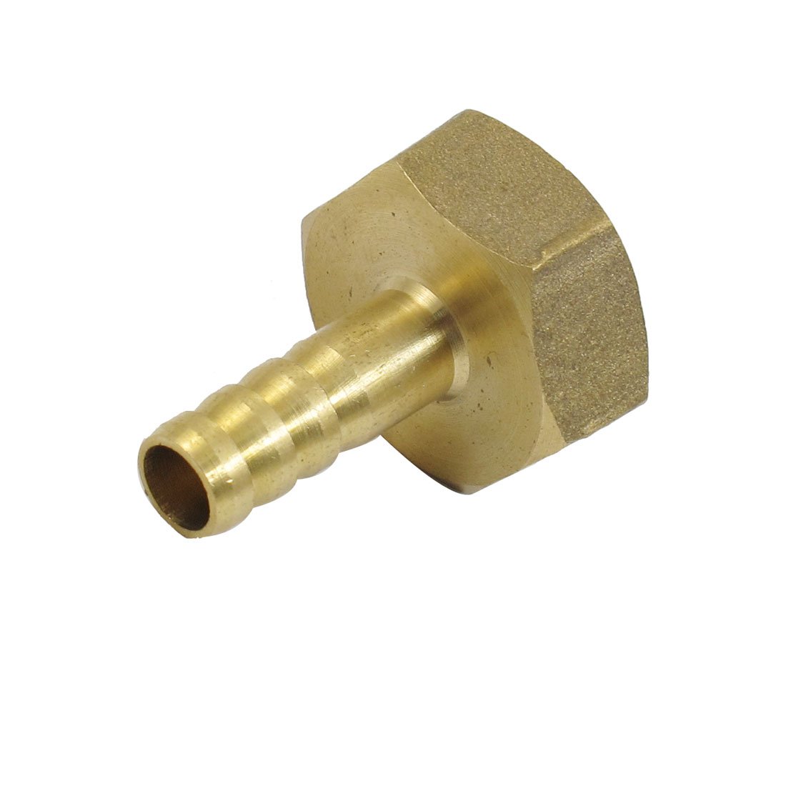 Aexit 6mm Fuel Hose Barb x 1/2PT Female Thread Straight Coupling Brass Fitting (135cd385c354dbc3e2d3b6b3ec809cc8)