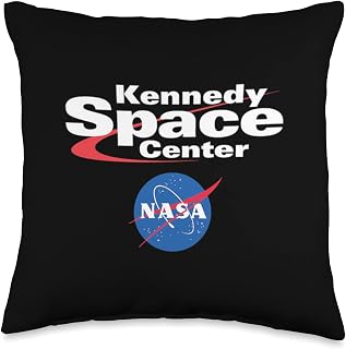Kennedy Space Center - NASA Space Throw Pillow