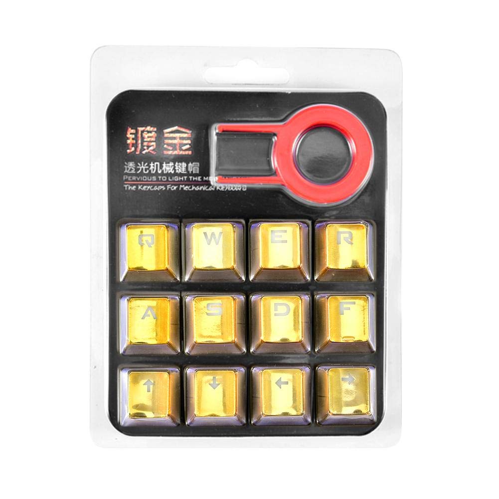 Buy Decaden 12-Key Double Keycap Set with Waterproof Translucent ...