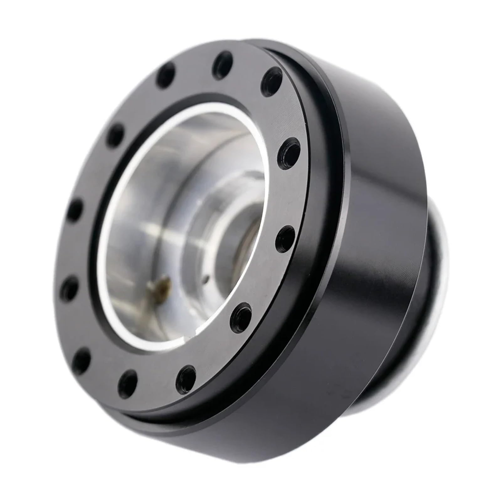 Adaptateur de volant à démontage rapide for simulateur de course automobile, for SIMAGIC M10 A MOZA R21 R16 R9 R5 Euro Truck (rouge)(Black)