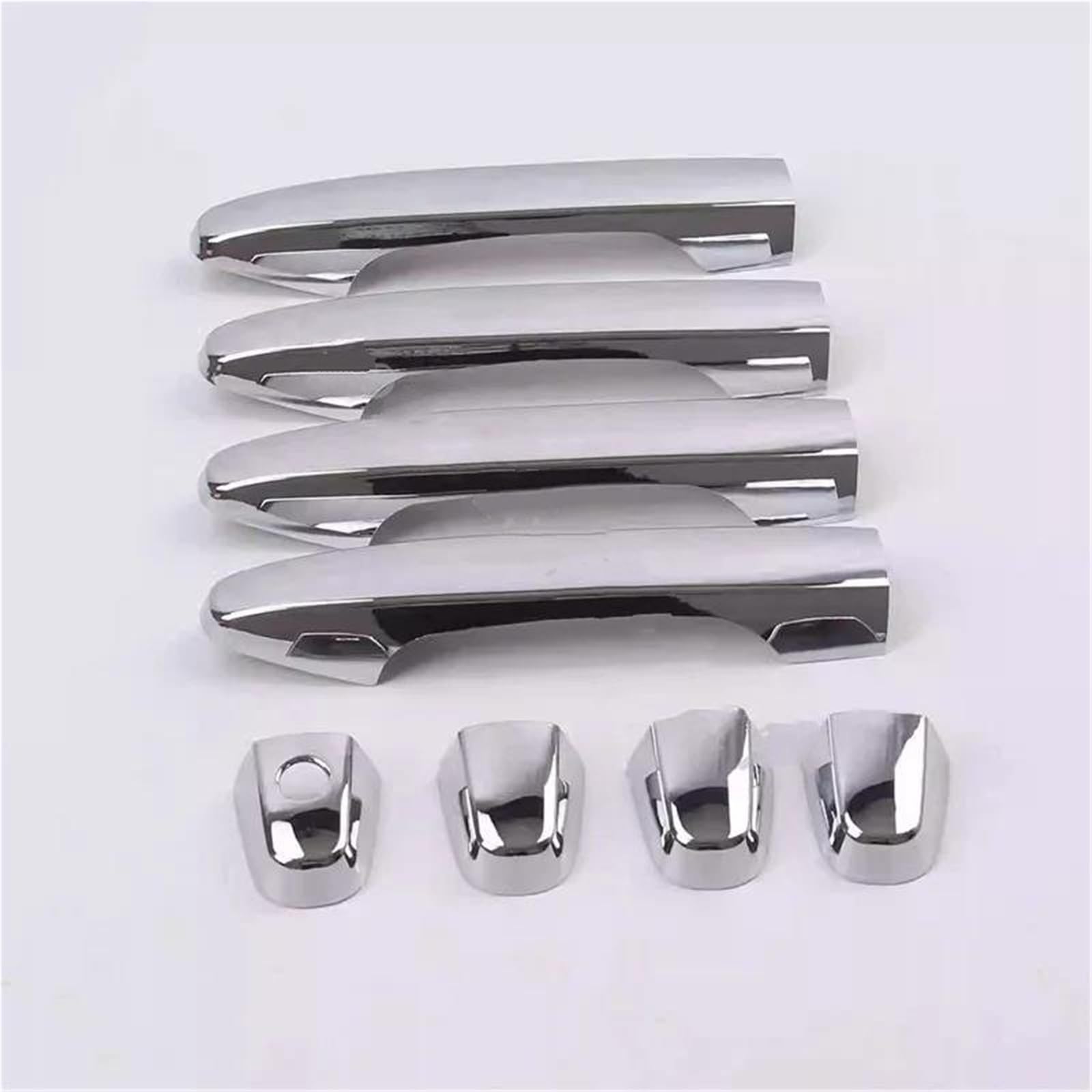 NOHEEU ABS Chrome for CR-V CRV/Civic 2012 2013 2014 2015 2016 Exterior Door Handle Covers Trim Car Accessories Styling 8pcs(Style1)