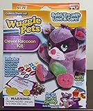 Wuggle Pets Clever Raccoon Kit As Seen ON TV Stuffed Animal Toys Backpack Clip .HN#GG_634T6344 G134548TY85376
