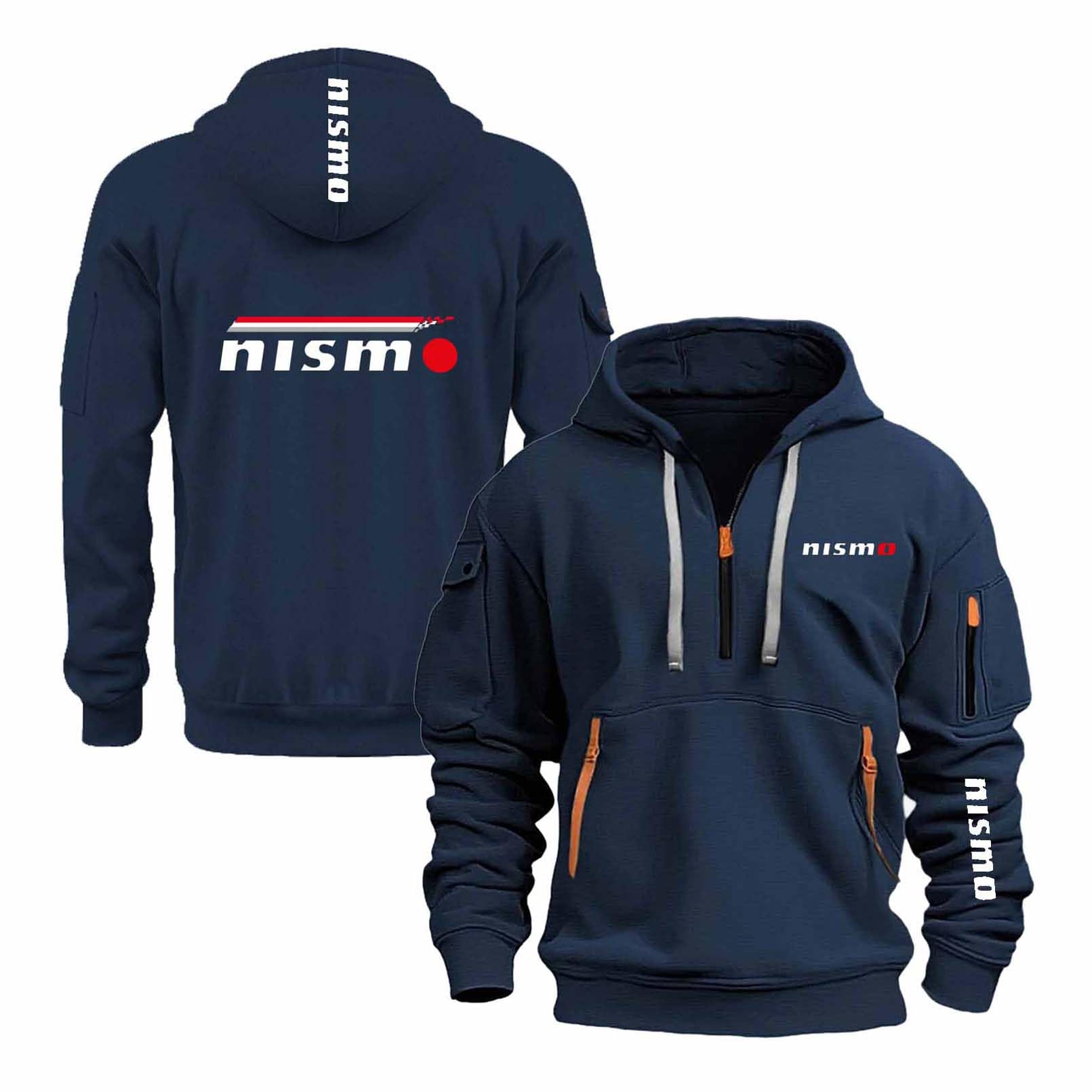 LPPALsjd Men Pullover Hoodies Jacket for N.i.s.m.o Workout Hooded Coats Comfort Tops Hoody Printing Tracksuit Half Zip Spring Autumn Sweatshirt Plain Outwear-SLanSe||m