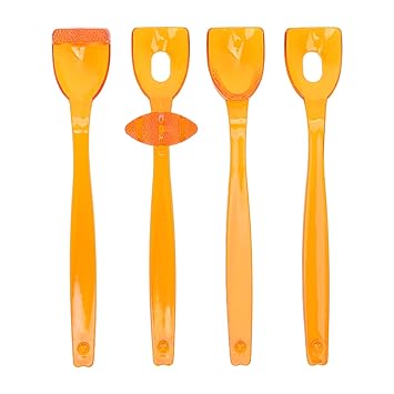 Tongue Training Tool, 4Pcs Tongue Muscle Trainer Tongue Tip Exerciser Oral Muscle Training Tool, Mouth Trainer Oral Muscle Strength Tongue Training Tool for Clear Speech(#2)