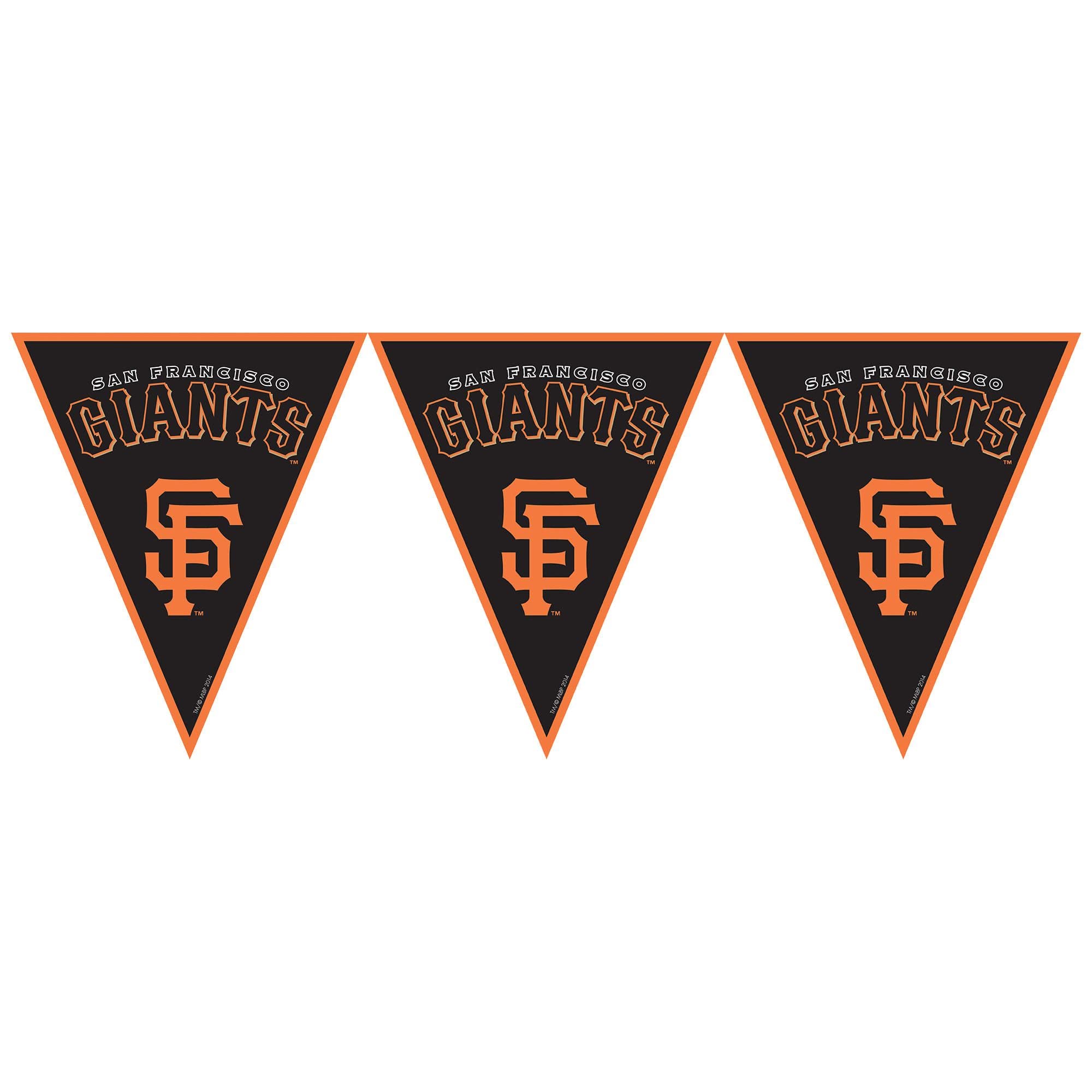 Bandiera Ufficiale San Francisco Giants 0,9 X 1,5 M - Poliestere 150D Con Doppia Faccia E Occhielli