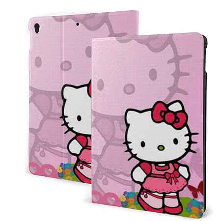 Amazon Com Hello Kitty Case Fit Ipad Cases Ultra With Slim Lightweight Stand Leather Auto Wake Sleep For Ipad Air 3 Pro 10 5inch Computers Accessories