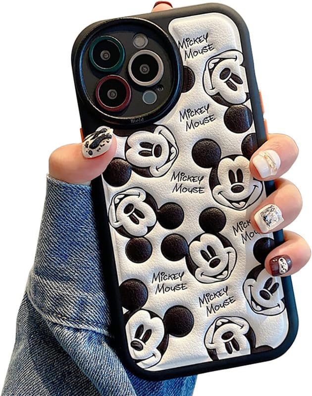 Amazon.co.jp: iPhone 15 Pro対応携帯ケース、ミッキー Kawaii携帯