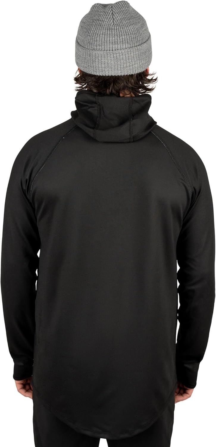 BLACKSTRAP Men's Summit Base Layer Hoodie Long Sleeve, Full Contoured Hood, Maximum Warmth and Comfort - Image 4