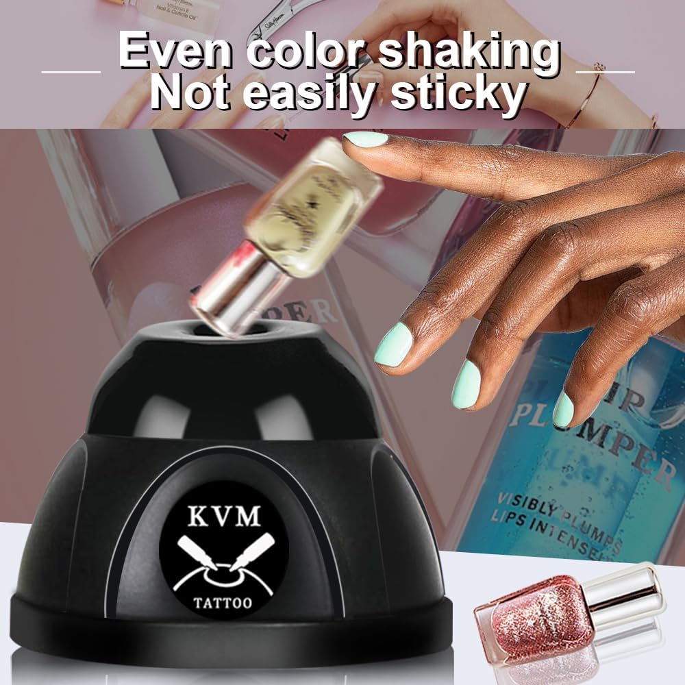 KVM Mini-Wirbelmixer, Tattoo-Tintenpigmentmixer, Leistungsstarker Mixer für Acrylpigmente, Nagellack, Mascara und Klebstoffe