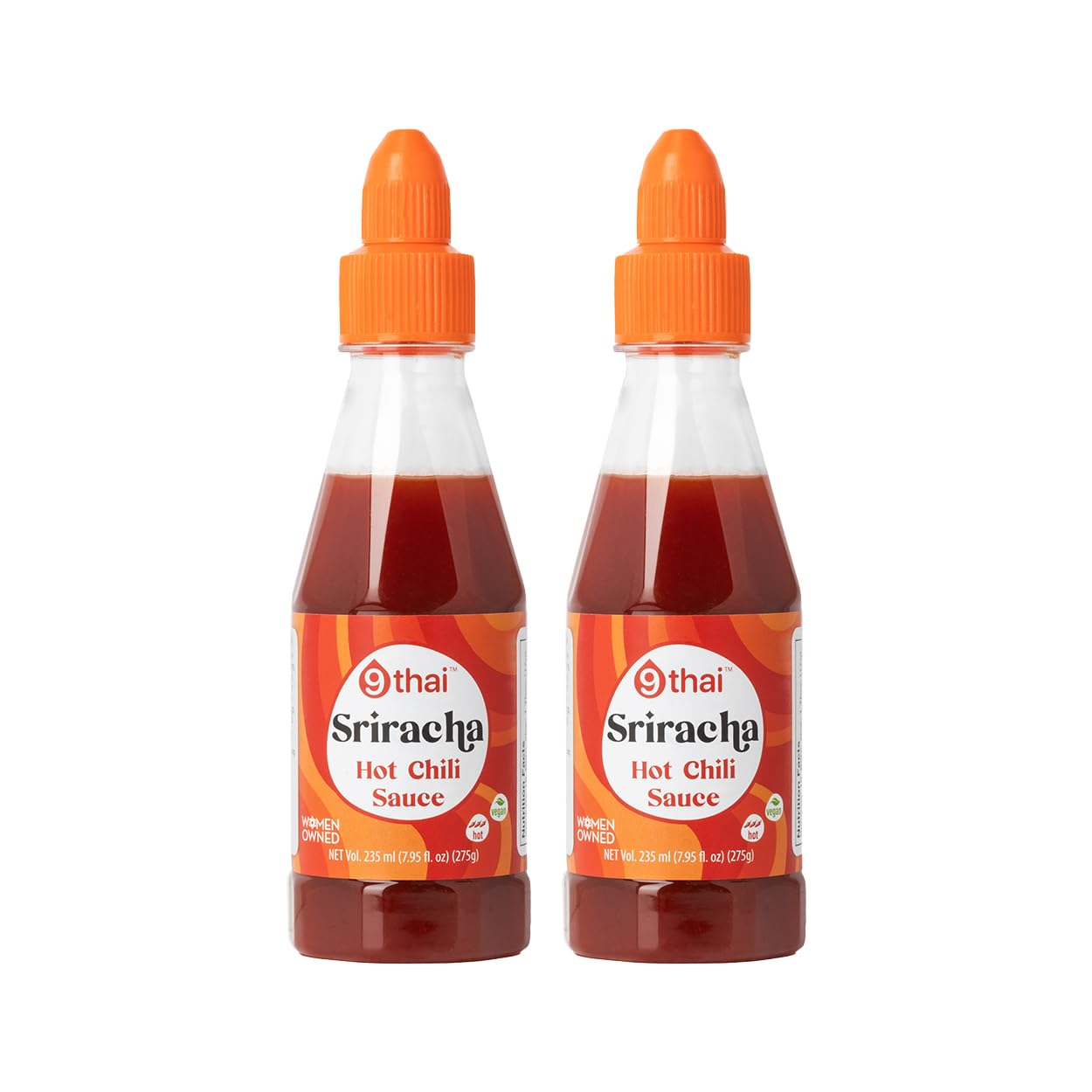 9 Thai Sriracha Hot Chili Sauce (Pack of 2)