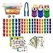 Produktbild BeneU Montessori Mathe Waage Spielzeug, 3 In 1 Holzbuchstabe Und Zahl Aktivitätsset Pädagogisches Vorschulspielzeug Form Farberkennung Steckbrett Sorter Set Für Kinder Jungen Mädchen