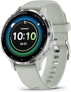 Garmin Venu 3S, Smartwatch Premium con GPS, AMOLED, Funciones avanzadas de Salud y Forma física, más de 30 Aplicaciones Deportivas, 10 días de autonomía, Verde (Reacondicionado)