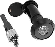 Spioncino Porta 200° - Per Spessori 35-55mm, Foro 14mm, Con Coperchio In Nichel - Foto 12