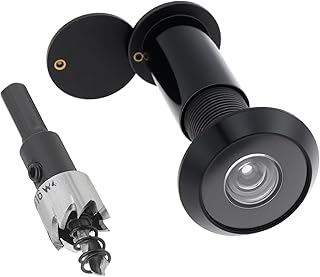 Door Viewer Peephole,Solid Brass 200 Degree Peep H