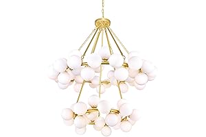 70-Light CWI Lighting Arya Chandelier with Satin Gold Finish