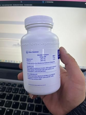 Pure Encapsulations Calcium Magnesium Citrate 90 Capsule White