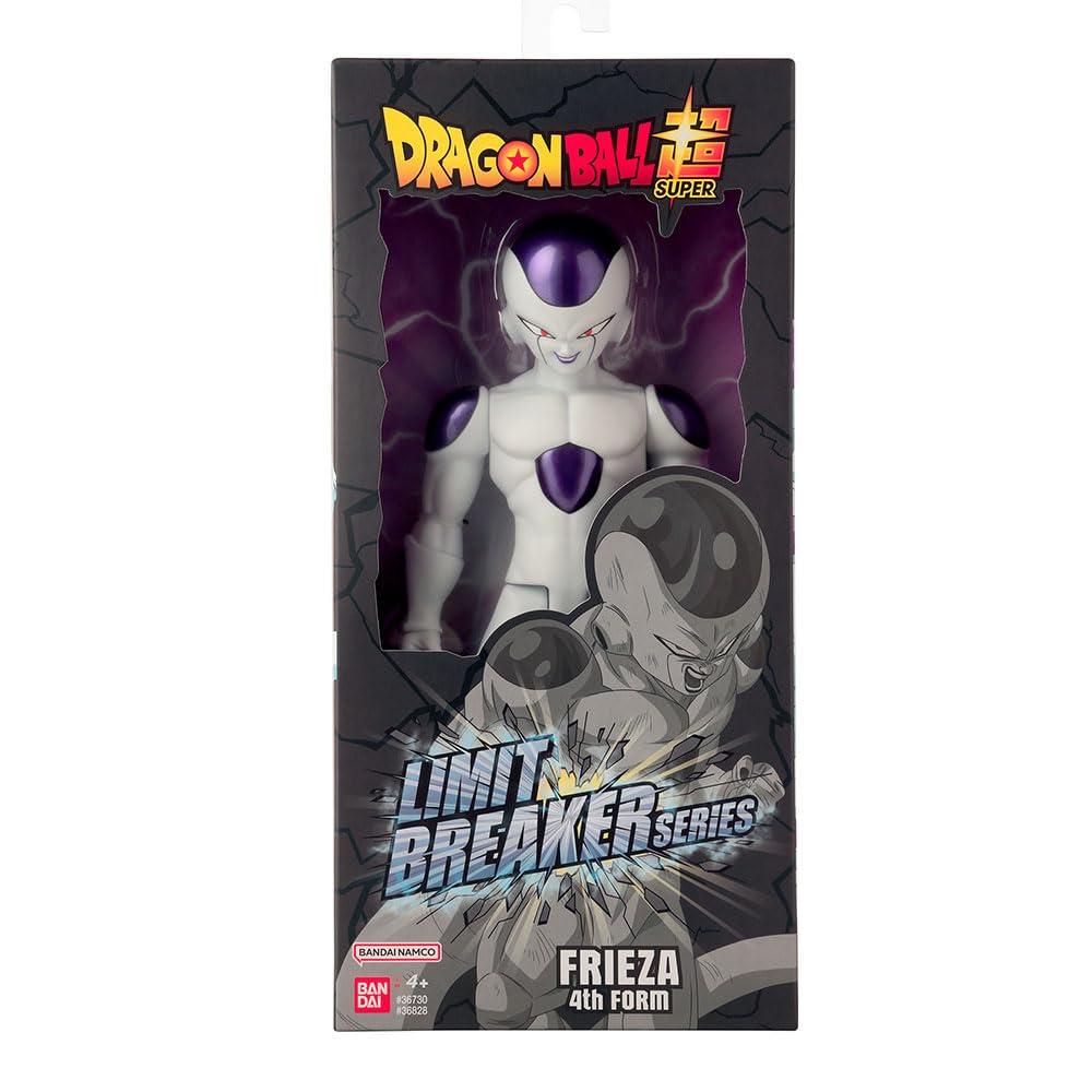 BANDAI - Dragon Ball Super - Figurine géante Limit Breaker - Figurine Freezer 4è Forme - Licence Officielle Dragon Ball - Grande Figurine Frieza 4th Form 30cm - Jouet Enfant 4 Ans et + - 36828