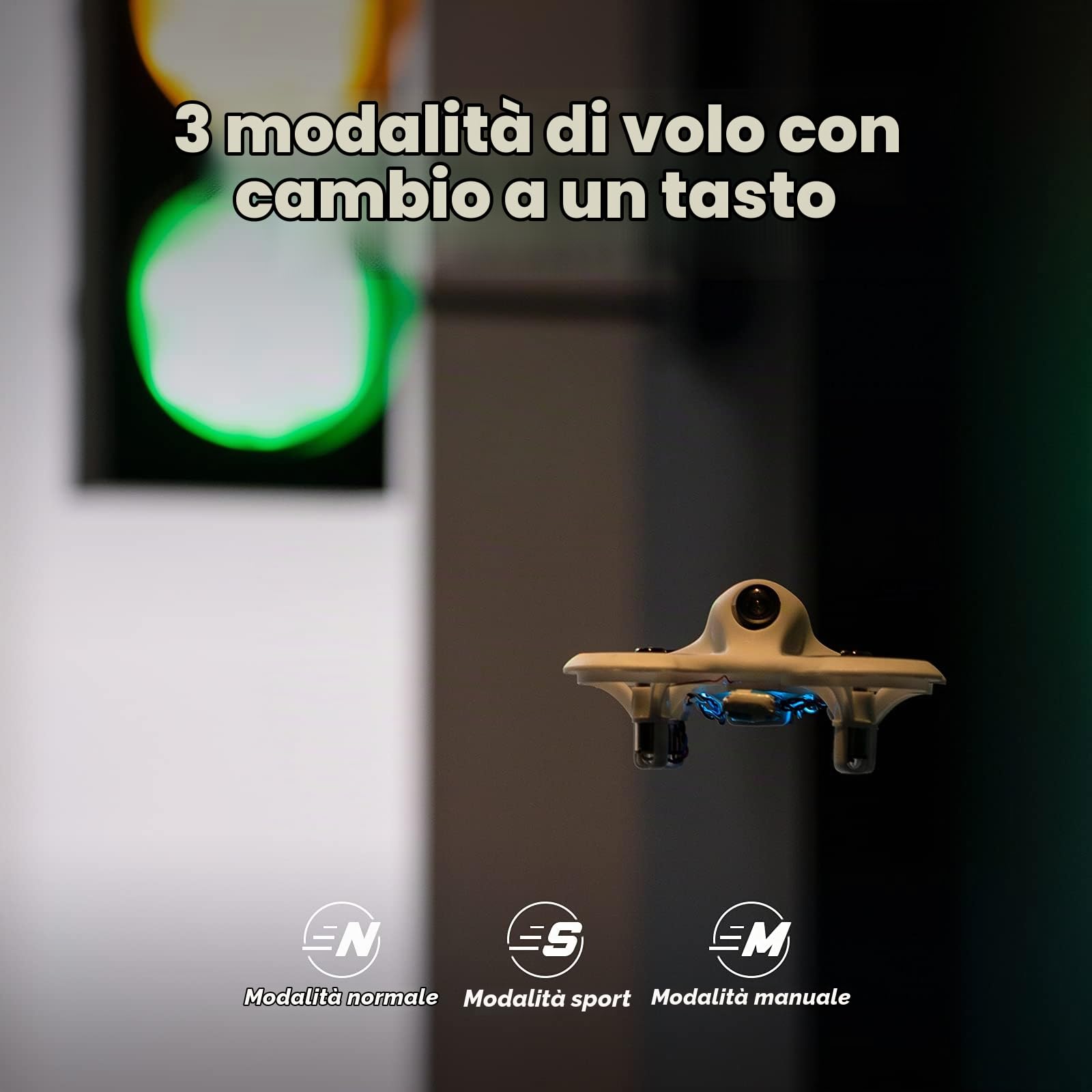 BETAFPV Cetus - Kit Drone RTF con 3 modalità di volo, funzione di mantenimento dell'altitudine, funzione di atterraggio di emergenza pronto a volare, compatibile per principianti FPV ragazzi ragazze