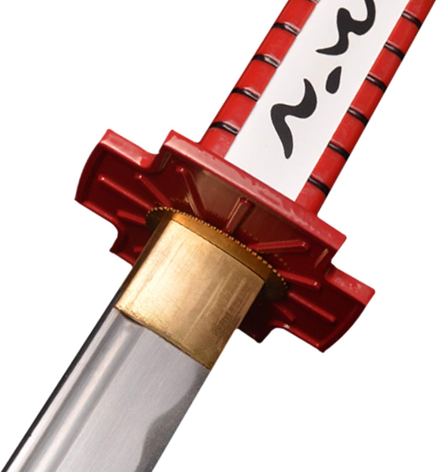 Sword fort Stainless Steel Akame Sword Real Metal Handmade Katana Anime Props Cosplay Props, Samurai Sword-murasame, Red/Black