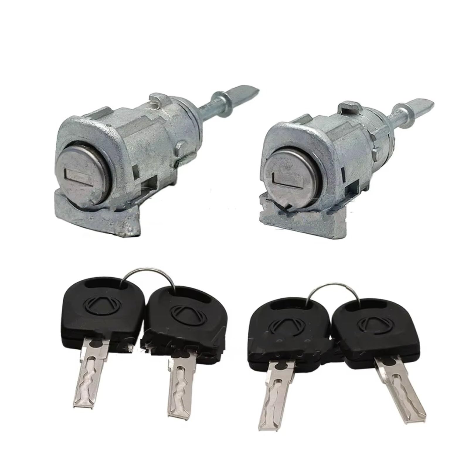 Tailgate Boot Lid Lock for Skoda for Fabia 1998-2007 604837167 604837168 Left Right Door Lock Barrel Cylinder(1 Pair)