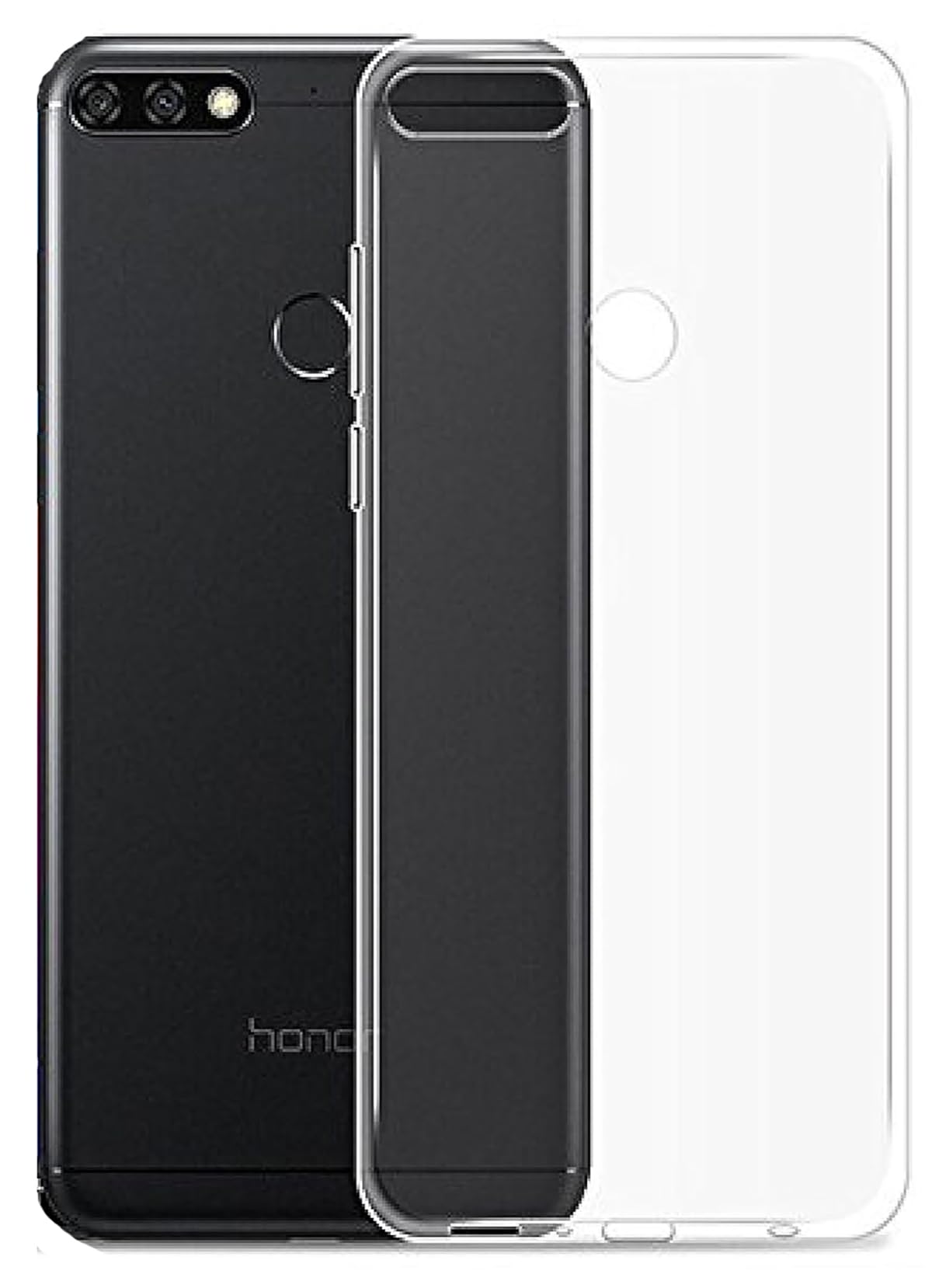 YOFO Silicon Transparent Back Cover for Honor 7c Shockproof Bumper Corner with Ultimate Protection (B096X2ZB45) Amazon Price History, Amazon Price Tracker