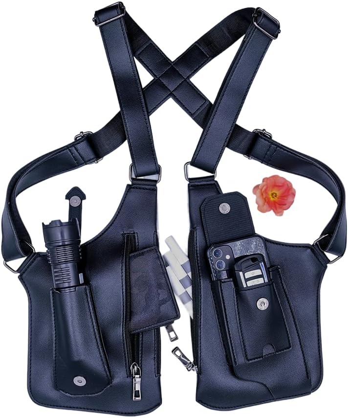 Underarm Anti-Theft Bag, Hidden Shoulder Holster, Double Storage Pouch, Phone Wallet Pocket