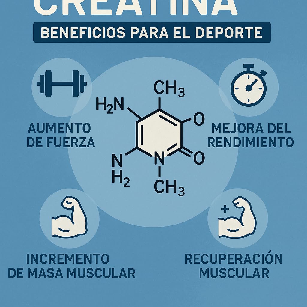 Creatina Creapure — 1,2 Kg.
