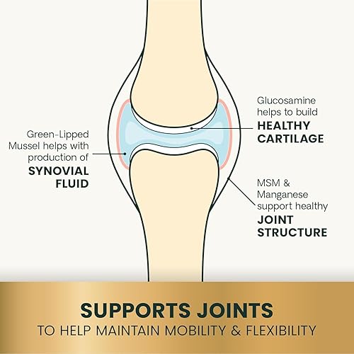 Miniatura 6 de VetriScience Glycoflex 2 - Suplemento de cadera y articulaciones para razas de perros activas y activas pollo 120 masticables - Soporte para