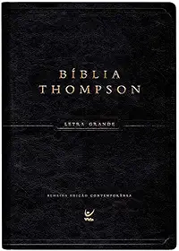 Bíblia Thompson - Letra Grande: Capa Luxo Preta