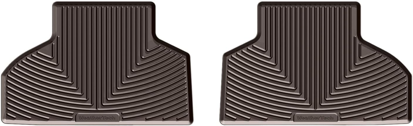 WeatherTech All-Weather Floor Mats for BMW X5 35i, X6 M, X5 M - 2nd Row (W326), Black