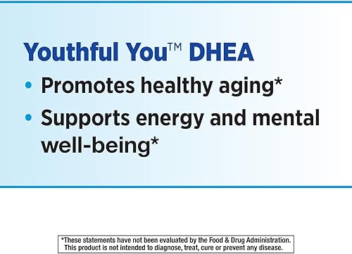Miniatura 6 de Nature's Way Youthful You DHEA 5 mg cápsulas de apoyo energético, 60 unidades