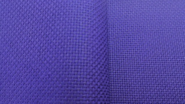 Image of 12 inch x 59 inch 14CT Counted Cotton Aida Cloth Cross Stitch Fabric (Royal Blue)