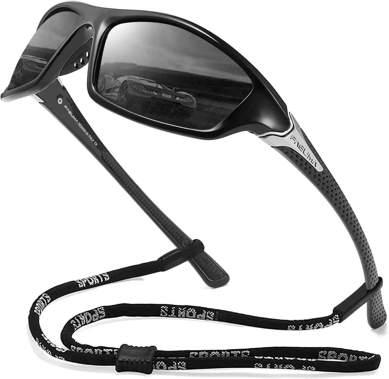 Sports Polarized Sunglasses For Men Cycling Driving Fishing UV400 Protection