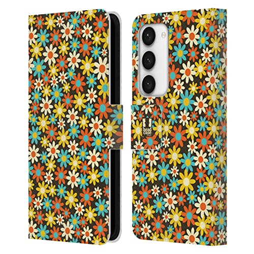 Étui Portefeuille Samsung S23 Head Case Designs Housse Cuir Citron