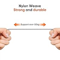 Vista 5 de CableCreation - Cable de audio de 0.138 in TRRS, ángulo recto de 90 grados, macho a macho, cable auxiliar estéreo para automóvil de 4 polos