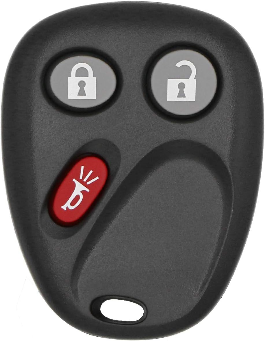 hikotor Key Fob Keyless Entry Remote with Ignition Key -Replacement for Chevy 2003-2006 Avalanche Equinox Silverado SSR Suburban Tahoe/GMC Sierra Yukon/Hummer H2 / Pontiac Torrent/Saturn Vue,LHJ011