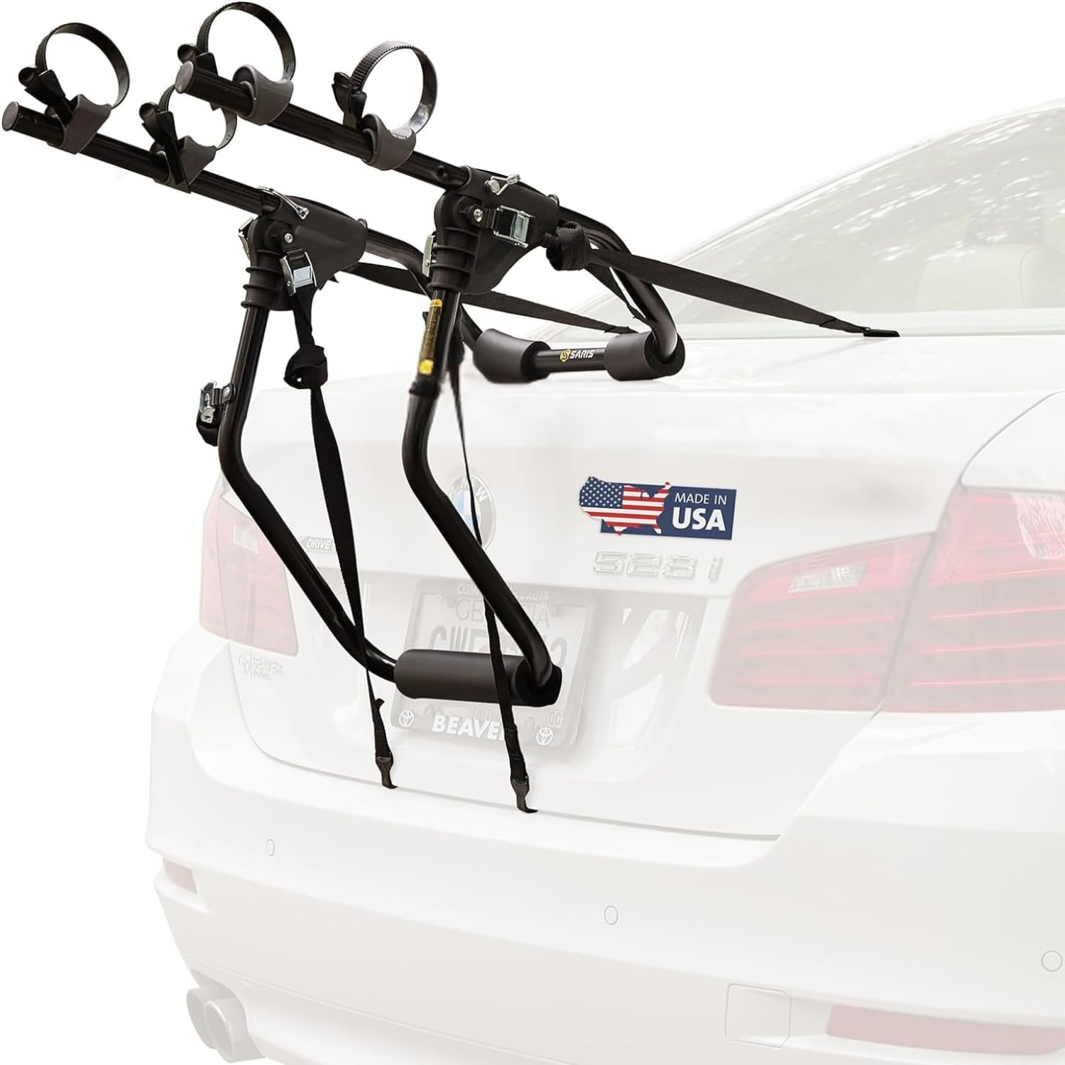Hitch Bike Bike Rack For Car Sedan Saris Guardian Trunk Bike Rack