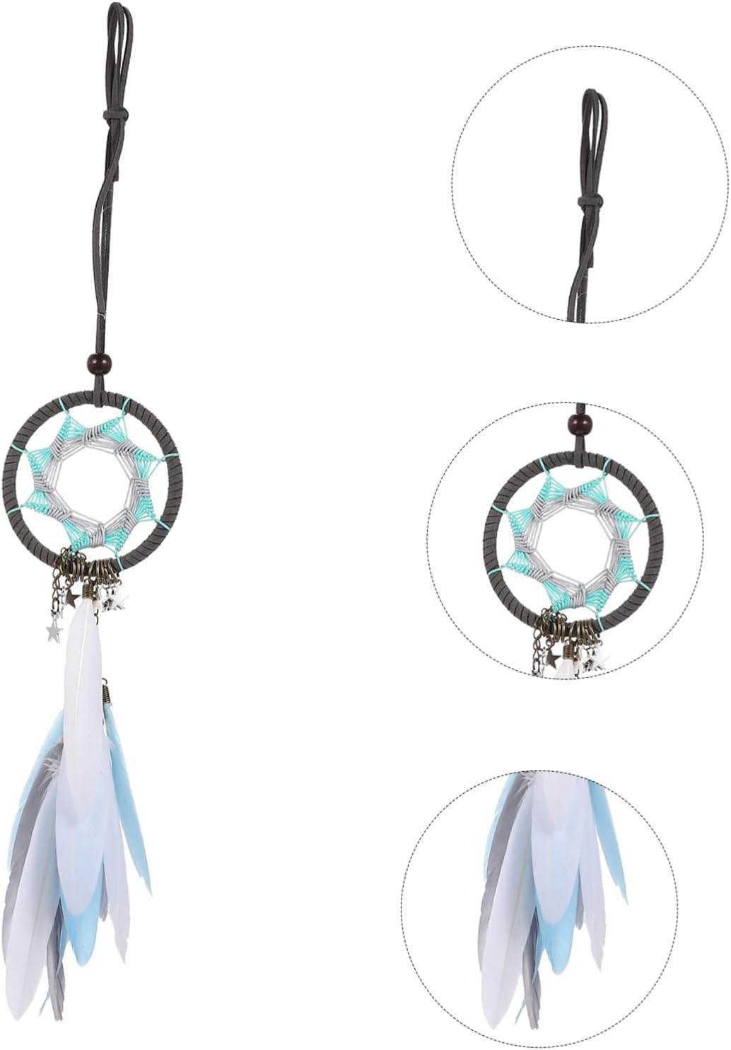 Alipis Creative Dream Catcher Pendant Wall Hanging Decor Handmade Woven Ornament for Home Decoration Boho Style Unique Blessing Symbol for Bedroom and Living Room
