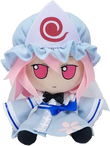 Miniatura 5 de Anime Touhou Project Cirno Fumo - Muñeca de peluche de juguete para niñas, 7.9in, azul (Cirno)